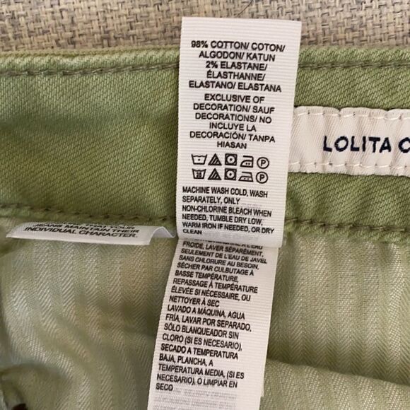 Lucky Brand Green Lolita Crop Jeans Size 2/26 - Picture 12 of 12